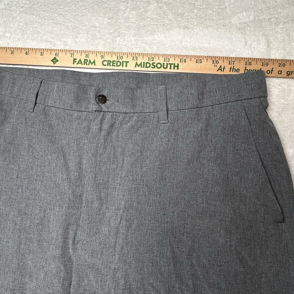 Callaway Opti-Dri Performance Mens 38T Big & Tall Gray Shorts Golf Outdoors 9" - Picture 6 of 8